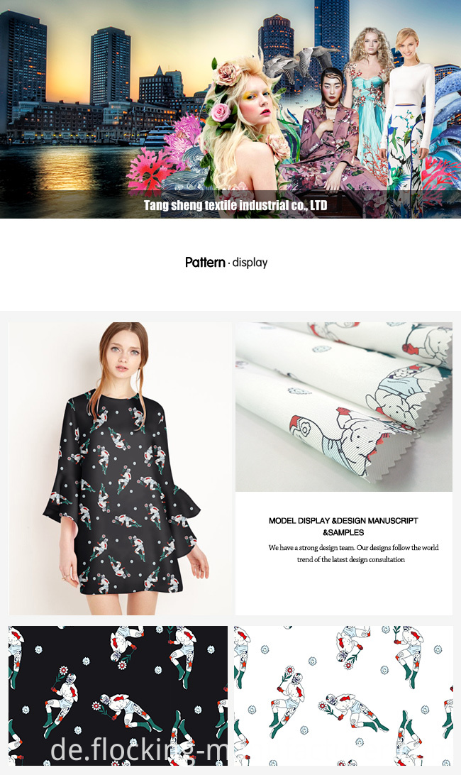 Polyester Twill Digital Printed Garment & Hometextile Fabric